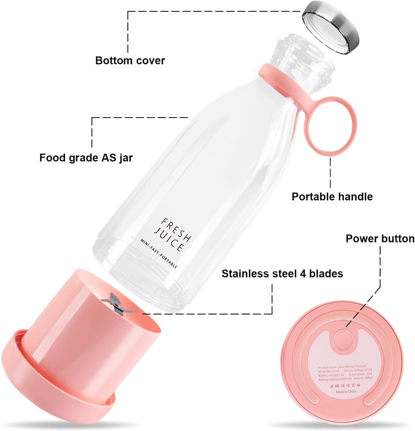 HydraBlend Go™ Rechargeable Juicer