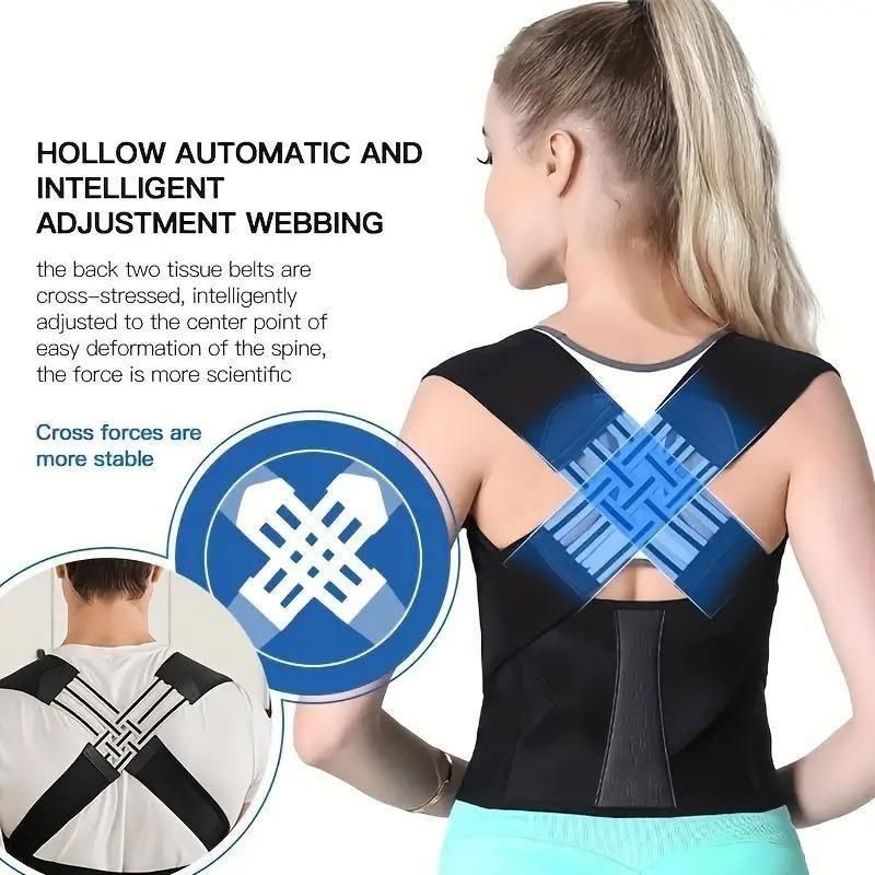 PostureAlign Pro™ – Adjustable Back Support for Better Posture