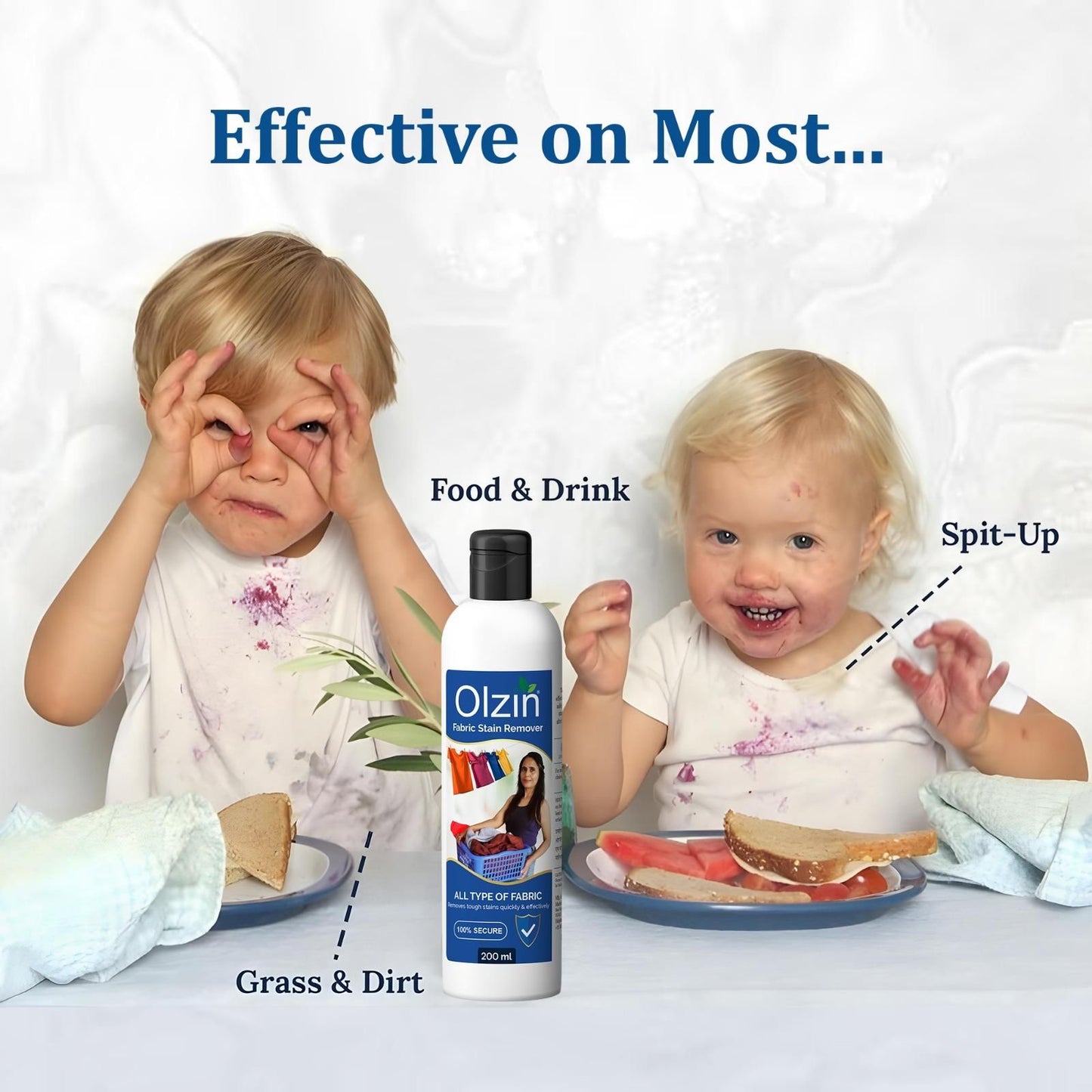 Fabric Stain Remover 200ml each Pack of 3