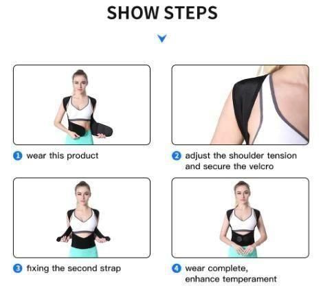 PostureAlign Pro™ – Adjustable Back Support for Better Posture