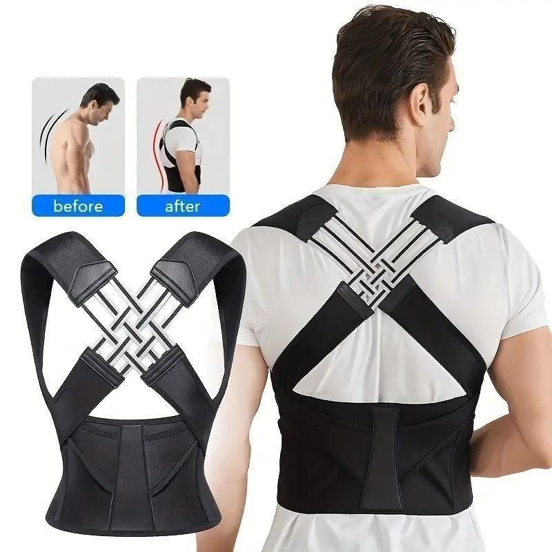 PostureAlign Pro™ – Adjustable Back Support for Better Posture