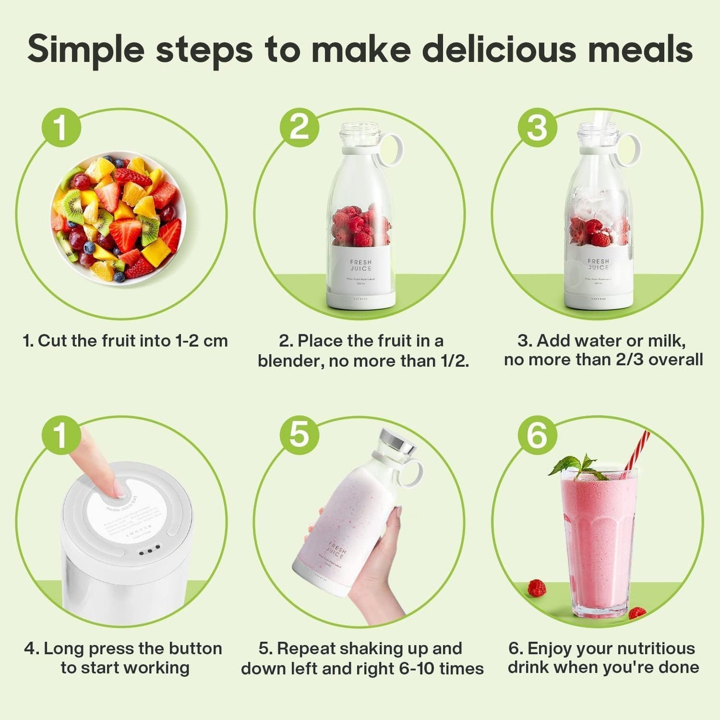 HydraBlend Go™ Rechargeable Juicer