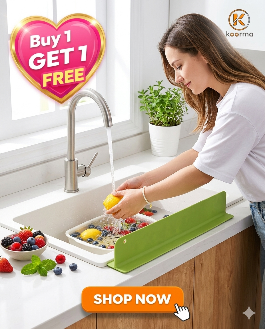 Splash Guard for Kitchen Sink & Countertop | 🔥BUY 1 GET 1 FREE🔥